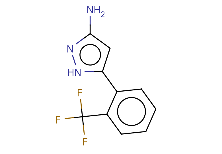 5-[2-(trifluoromethyl)phenyl]-1H-pyrazol-3-amine