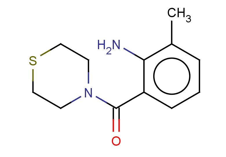 2-methyl-6-(thiomorpholine-4-carbonyl)aniline