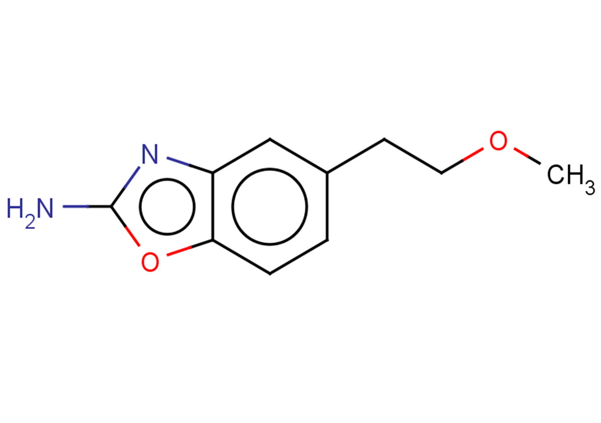 5-(2-methoxyethyl)-1,3-benzoxazol-2-amine