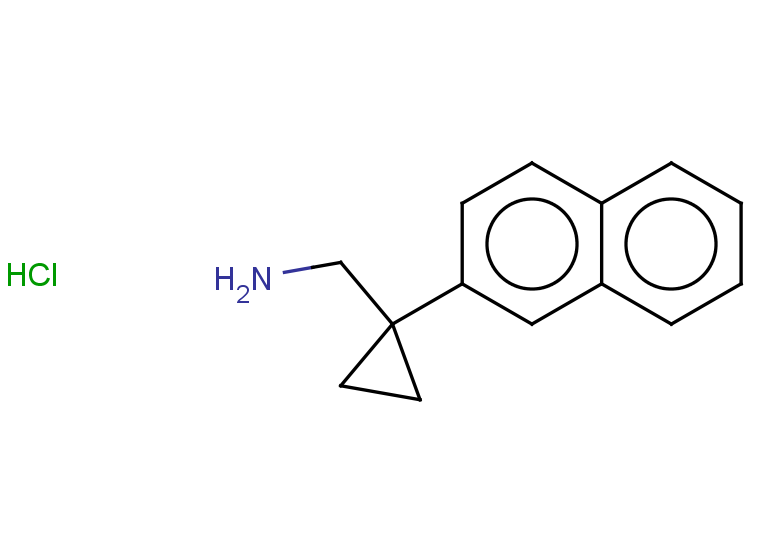 1-[1-(naphthalen-2-yl)cyclopropyl]methanamine hydrochloride