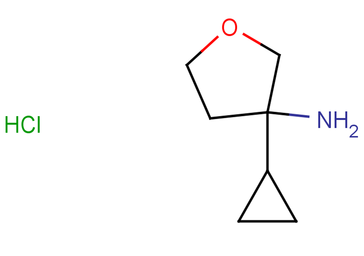 3-cyclopropyloxolan-3-amine hydrochloride