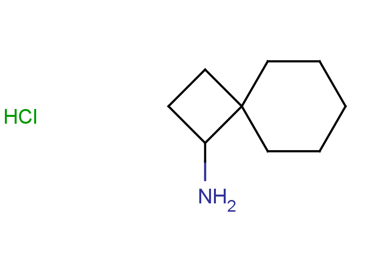 spiro[3.5]nonan-1-amine hydrochloride