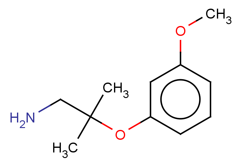 2-(3-methoxyphenoxy)-2-methylpropan-1-amine