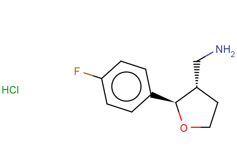 rac-[(2R,3S)-2-(4-fluorophenyl)oxolan-3-yl]methanamine hydrochloride