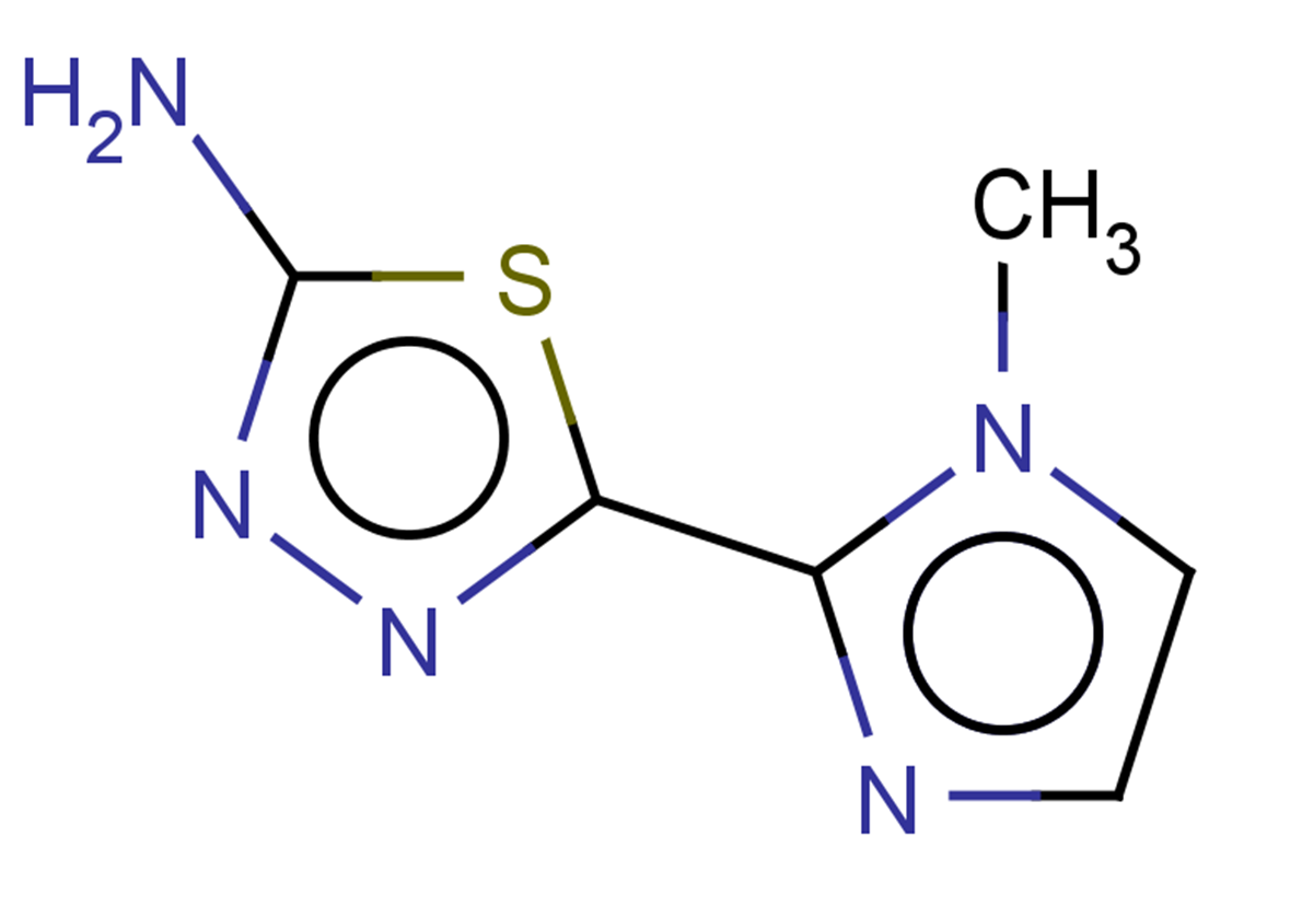 5-(1-methyl-1H-imidazol-2-yl)-1,3,4-thiadiazol-2-amine