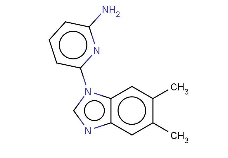 6-(5,6-dimethyl-1H-1,3-benzodiazol-1-yl)pyridin-2-amine
