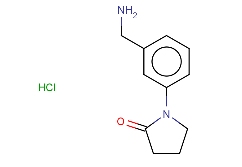 1-[3-(aminomethyl)phenyl]pyrrolidin-2-one hydrochloride