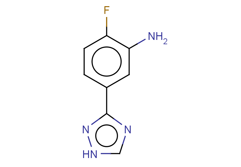2-fluoro-5-(1H-1,2,4-triazol-3-yl)aniline