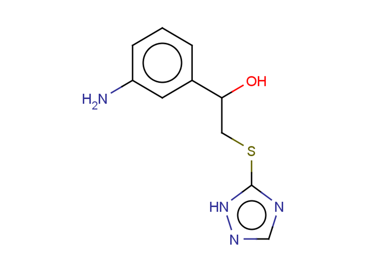 1-(3-aminophenyl)-2-(1H-1,2,4-triazol-5-ylsulfanyl)ethan-1-ol