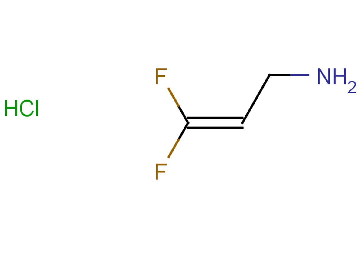 3,3-difluoroprop-2-en-1-amine hydrochloride