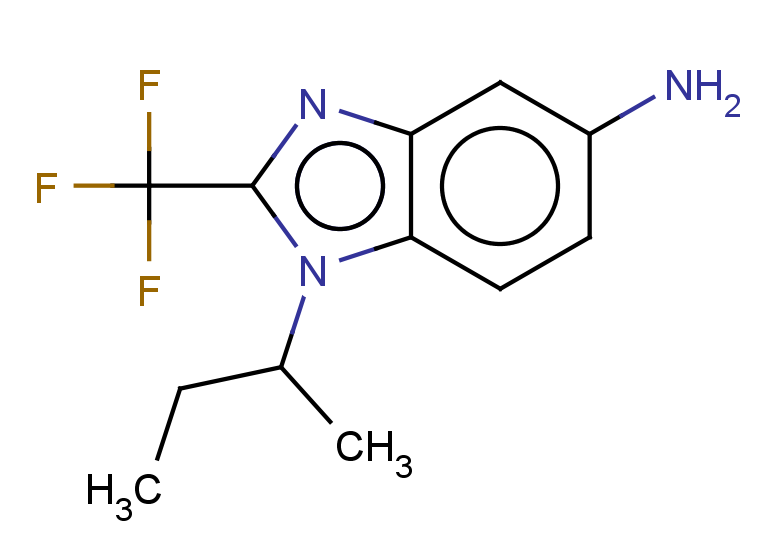 1-(butan-2-yl)-2-(trifluoromethyl)-1H-1,3-benzodiazol-5-amine