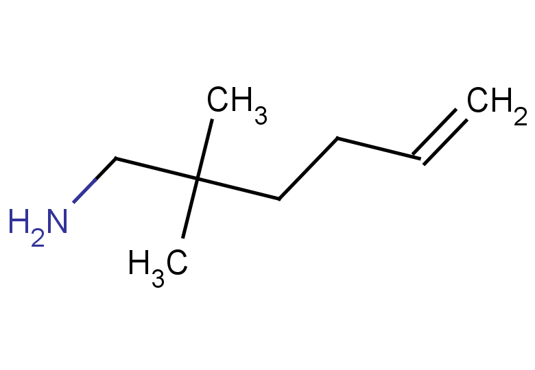 2,2-dimethylhex-5-en-1-amine