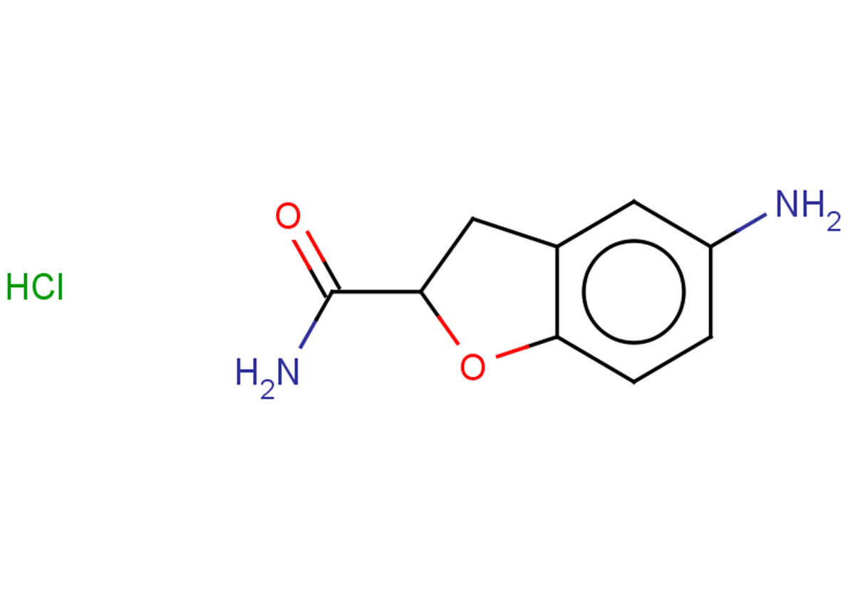 5-amino-2,3-dihydro-1-benzofuran-2-carboxamide hydrochloride