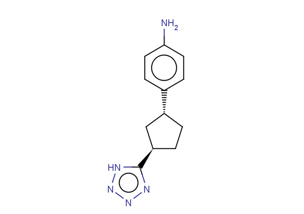 rac-4-[(1R,3R)-3-(1H-1,2,3,4-tetrazol-5-yl)cyclopentyl]aniline