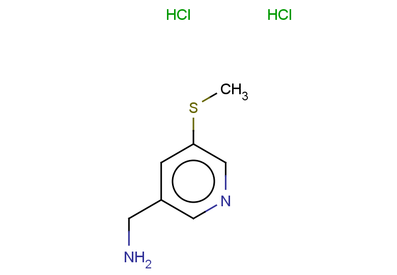 1-[5-(methylsulfanyl)pyridin-3-yl]methanamine dihydrochloride