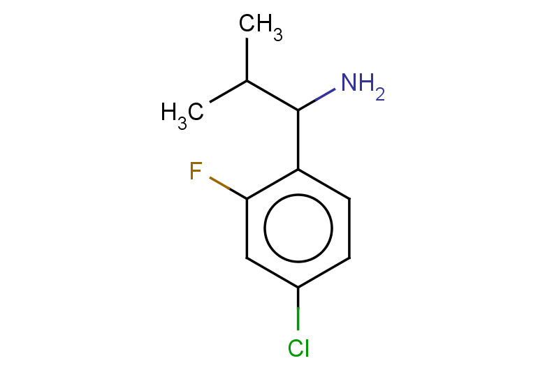 1-(4-chloro-2-fluorophenyl)-2-methylpropan-1-amine
