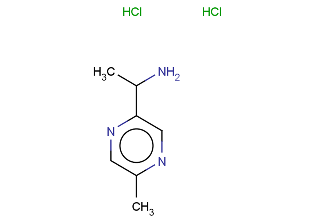 1-(5-methylpyrazin-2-yl)ethan-1-amine dihydrochloride