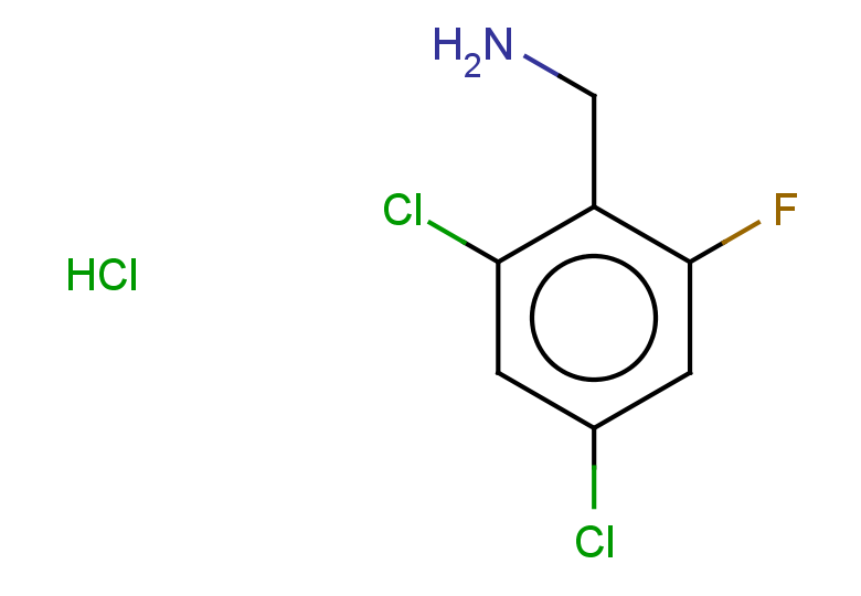 (2,4-dichloro-6-fluorophenyl)methanamine hydrochloride