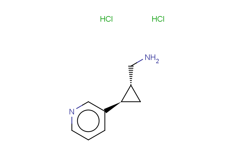 rac-[(1R,2R)-2-(pyridin-3-yl)cyclopropyl]methanamine dihydrochloride, trans