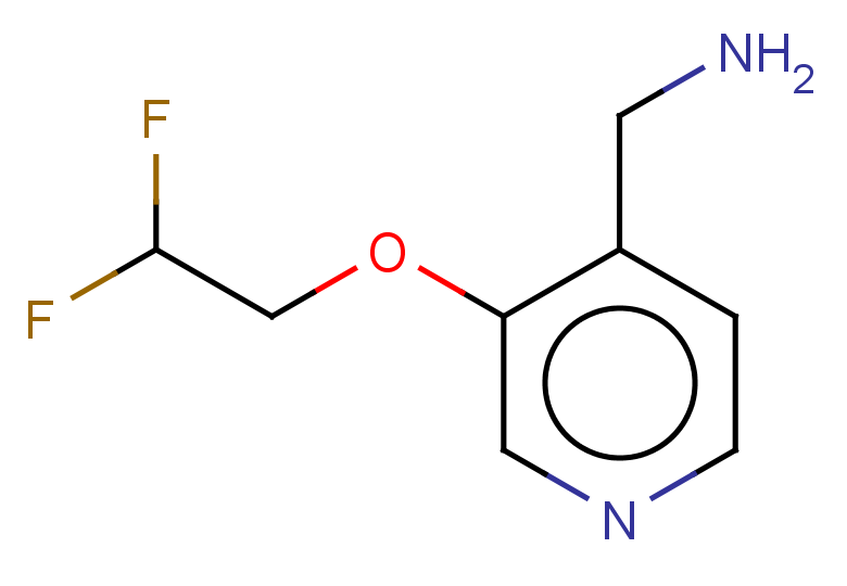 [3-(2,2-difluoroethoxy)pyridin-4-yl]methanamine