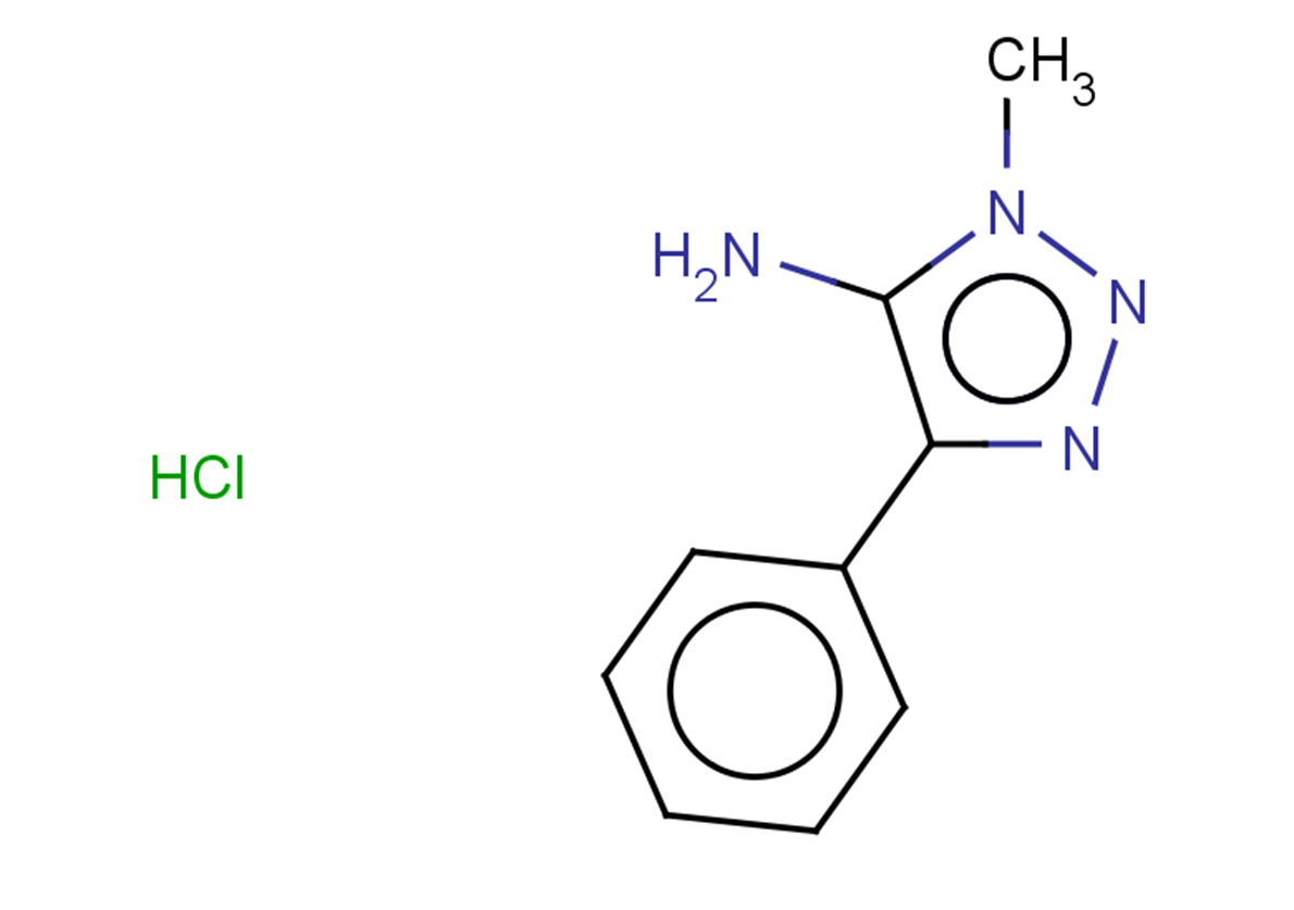 1-methyl-4-phenyl-1H-1,2,3-triazol-5-amine hydrochloride