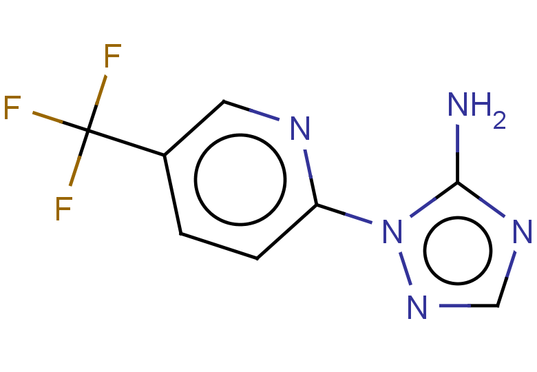 1-[5-(trifluoromethyl)pyridin-2-yl]-1H-1,2,4-triazol-5-amine