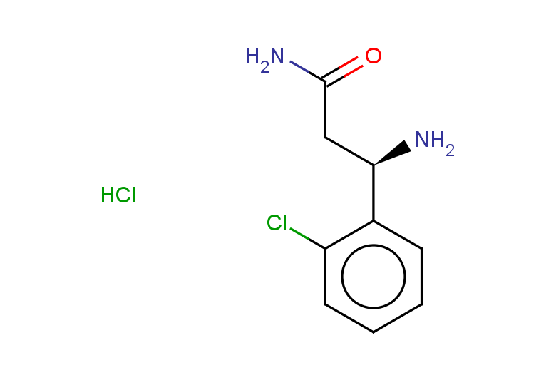 (3R)-3-amino-3-(2-chlorophenyl)propanamide hydrochloride