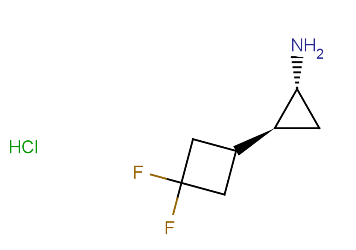 rac-(1R,2S)-2-(3,3-difluorocyclobutyl)cyclopropan-1-amine hydrochloride, trans