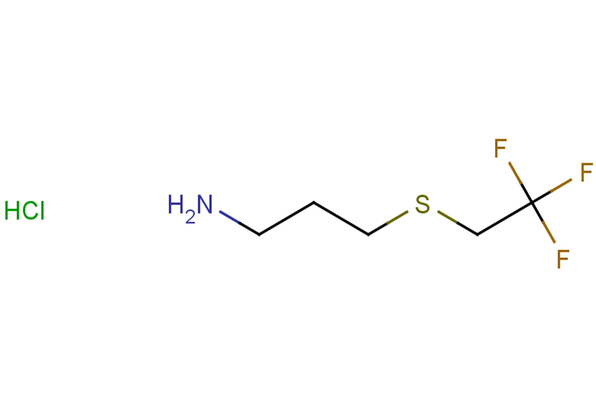 3-[(2,2,2-trifluoroethyl)sulfanyl]propan-1-amine hydrochloride