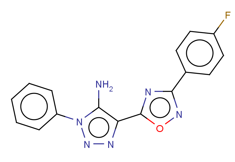 4-[3-(4-fluorophenyl)-1,2,4-oxadiazol-5-yl]-1-phenyl-1H-1,2,3-triazol-5-amine