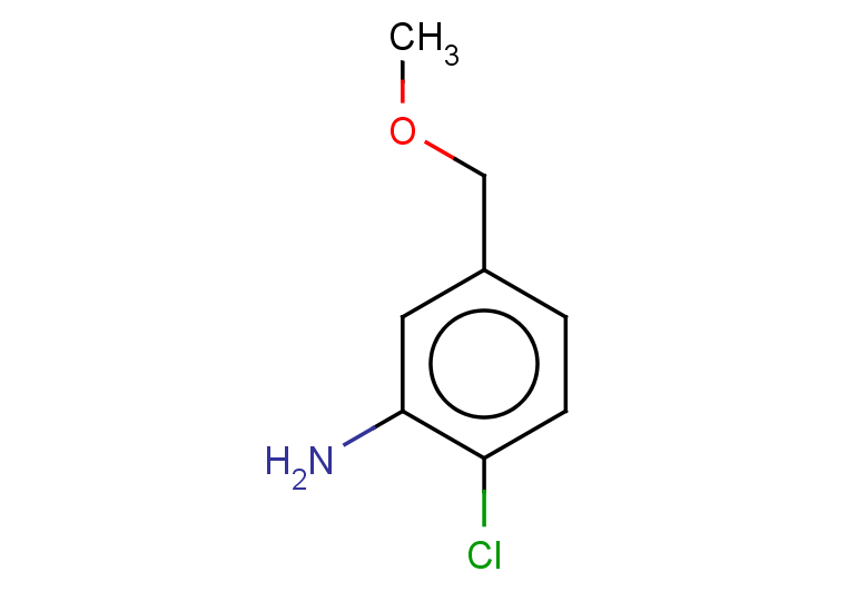 2-chloro-5-(methoxymethyl)aniline