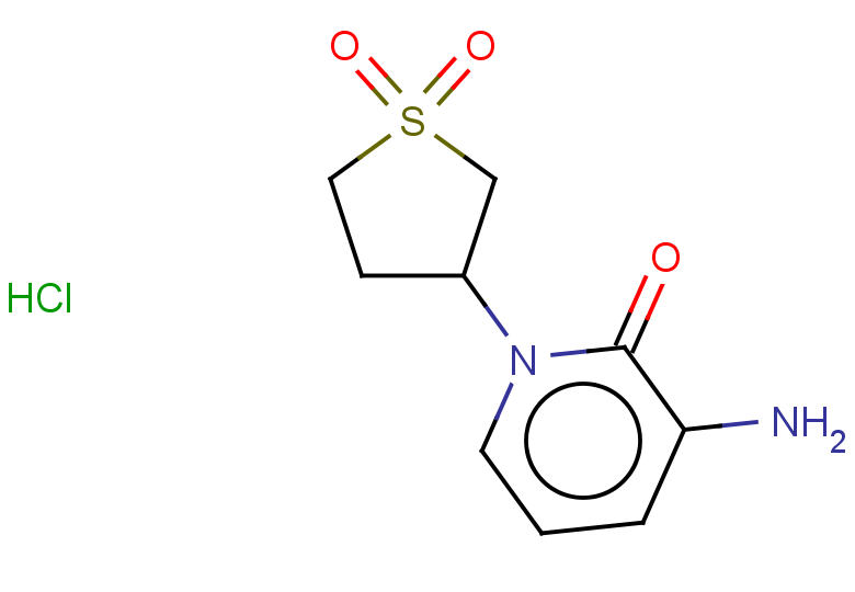3-(3-amino-2-oxo-1,2-dihydropyridin-1-yl)-1lambda6-thiolane-1,1-dione hydrochloride
