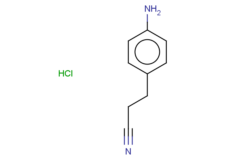 3-(4-aminophenyl)propanenitrile hydrochloride