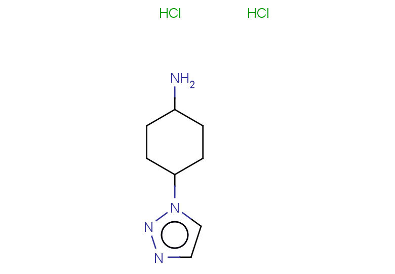 4-(1H-1,2,3-triazol-1-yl)cyclohexan-1-amine dihydrochloride
