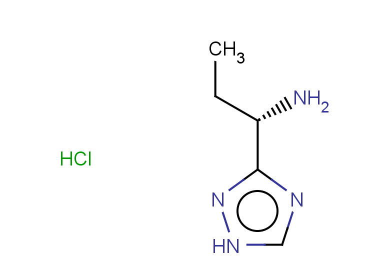 (1S)-1-(1H-1,2,4-triazol-3-yl)propan-1-amine hydrochloride
