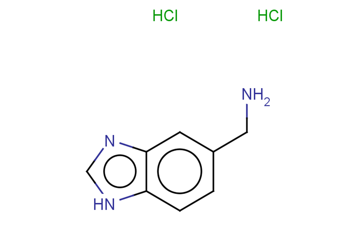 (1H-1,3-benzodiazol-5-yl)methanamine dihydrochloride