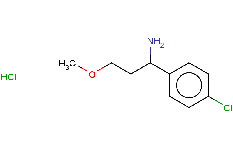1-(4-chlorophenyl)-3-methoxypropan-1-amine hydrochloride