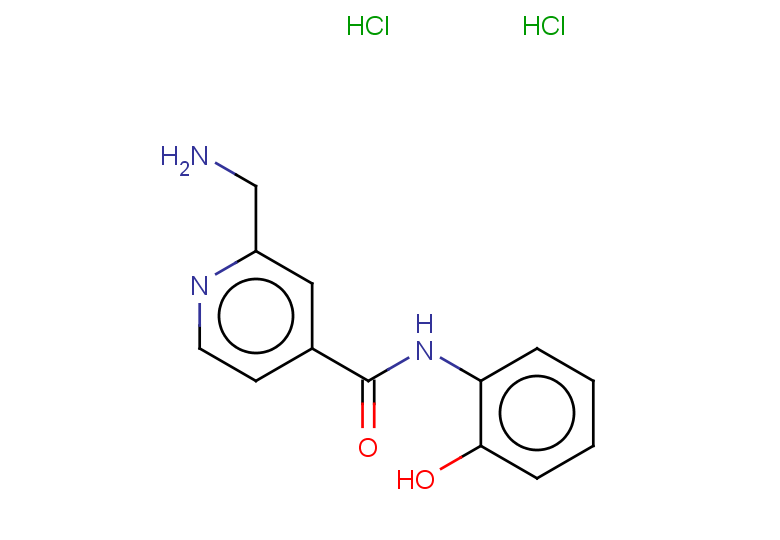 2-(aminomethyl)-N-(2-hydroxyphenyl)pyridine-4-carboxamide dihydrochloride