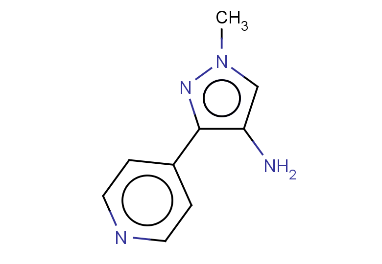 1-methyl-3-(pyridin-4-yl)-1H-pyrazol-4-amine