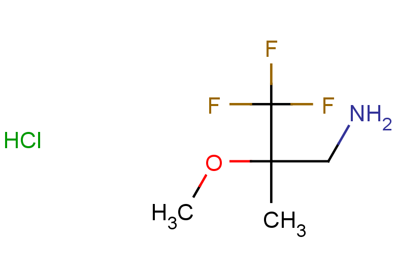 3,3,3-trifluoro-2-methoxy-2-methylpropan-1-amine hydrochloride