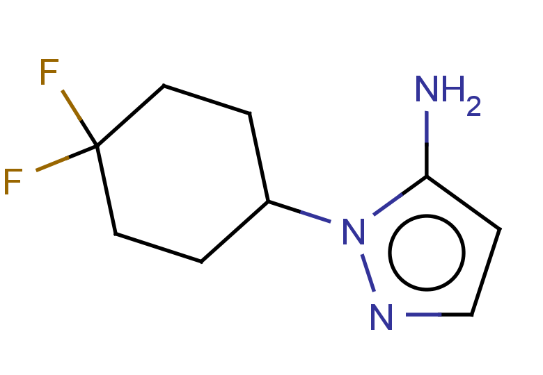 1-(4,4-difluorocyclohexyl)-1H-pyrazol-5-amine