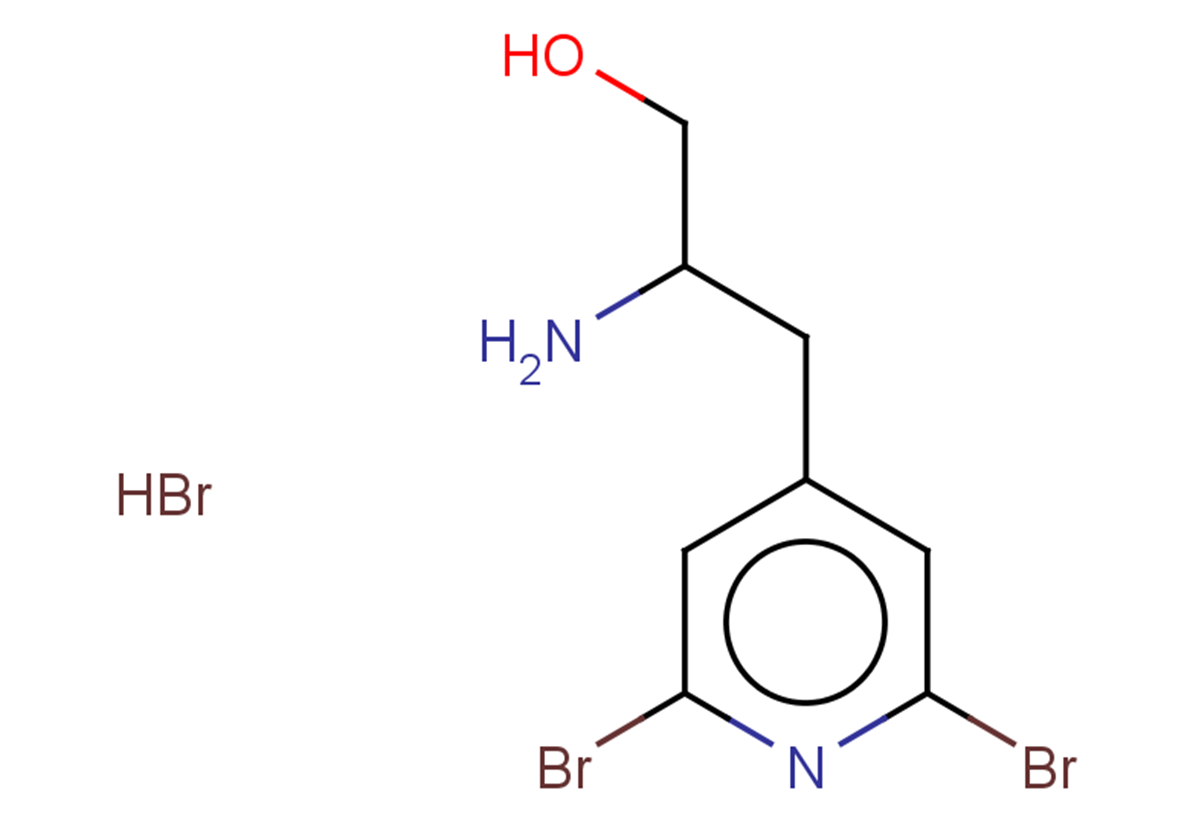 2-amino-3-(2,6-dibromopyridin-4-yl)propan-1-ol hydrobromide