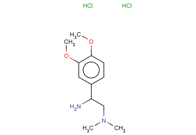 [2-amino-2-(3,4-dimethoxyphenyl)ethyl]dimethylamine dihydrochloride