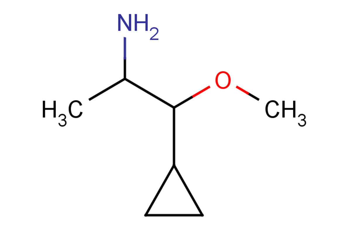 1-cyclopropyl-1-methoxypropan-2-amine