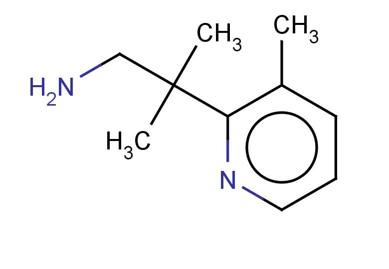 2-methyl-2-(3-methylpyridin-2-yl)propan-1-amine