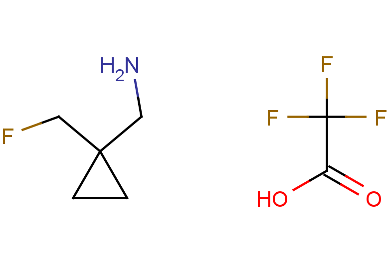 [1-(fluoromethyl)cyclopropyl]methanamine, trifluoroacetic acid