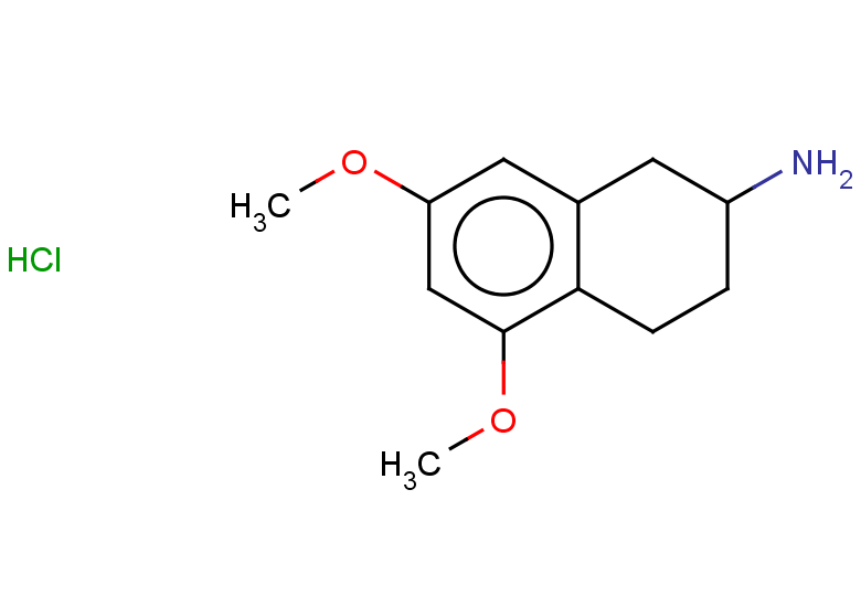 5,7-dimethoxy-1,2,3,4-tetrahydronaphthalen-2-amine hydrochloride
