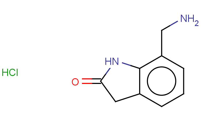7-(aminomethyl)-2,3-dihydro-1H-indol-2-one hydrochloride
