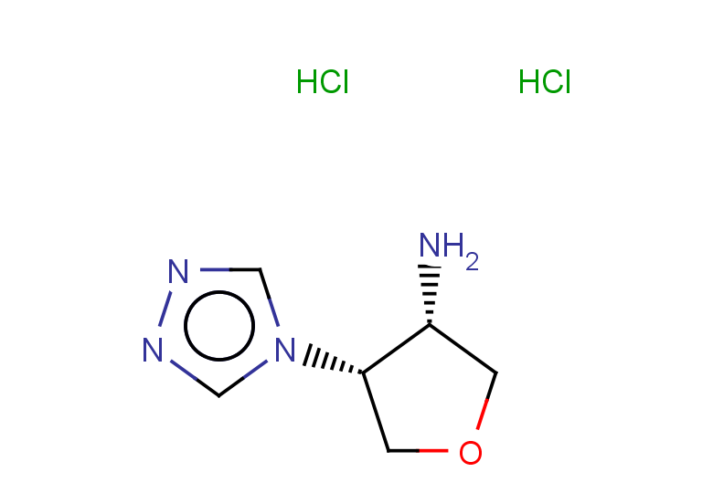 rac-(3R,4S)-4-(4H-1,2,4-triazol-4-yl)oxolan-3-amine dihydrochloride, cis