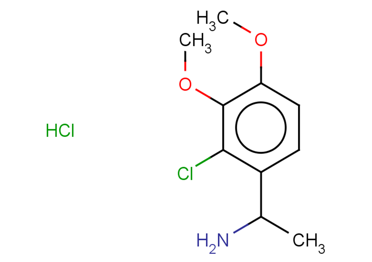1-(2-chloro-3,4-dimethoxyphenyl)ethan-1-amine hydrochloride